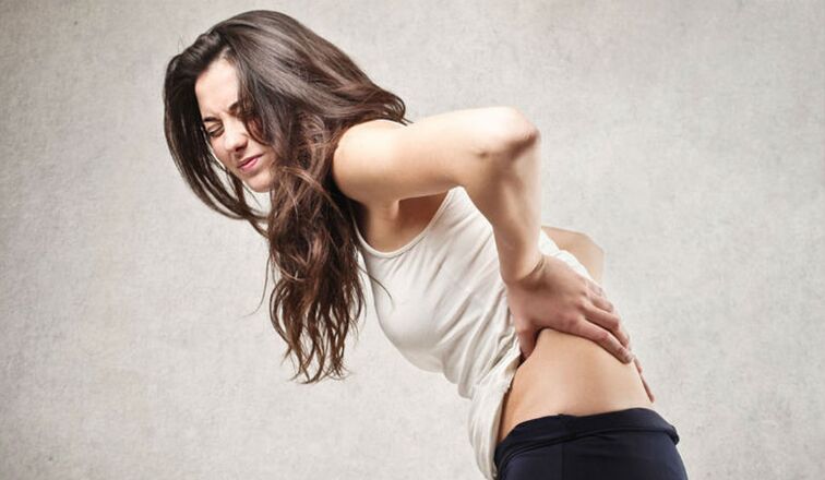 Back pain in the joints