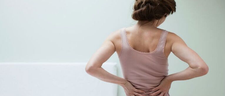 Osteochondrosis of the spine in women