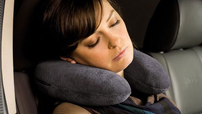 pillow support to prevent cervical osteonecrosis