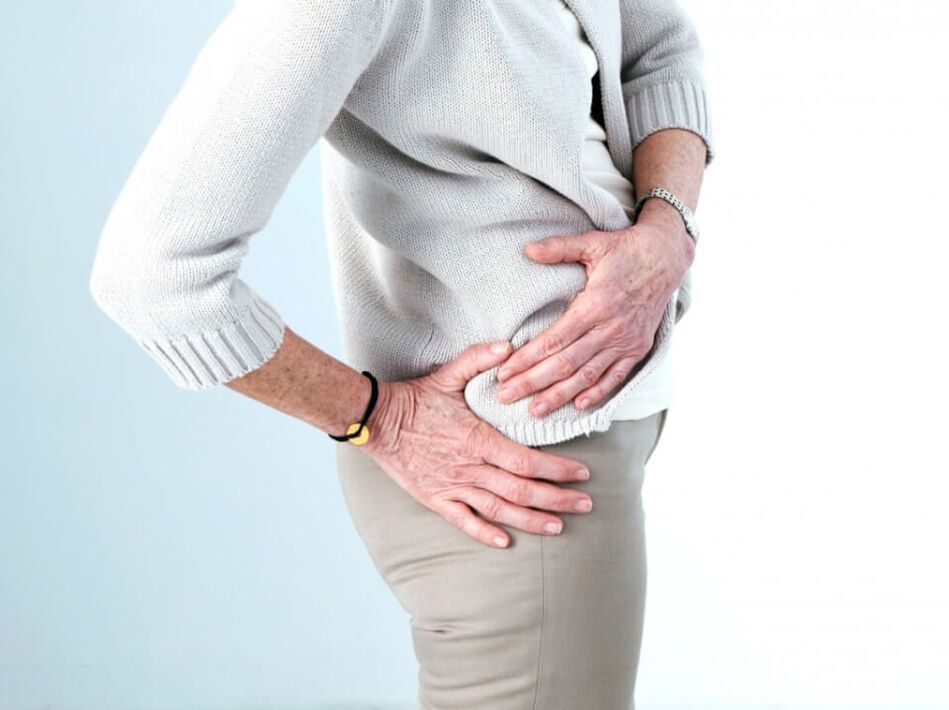 Hip pain can be caused by damage to surrounding parts