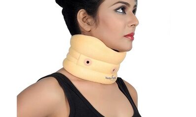Wearing cervical cervical collar